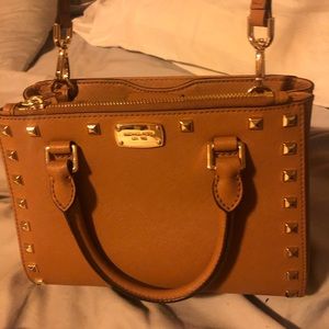 Michael Kors studded crossbody purse